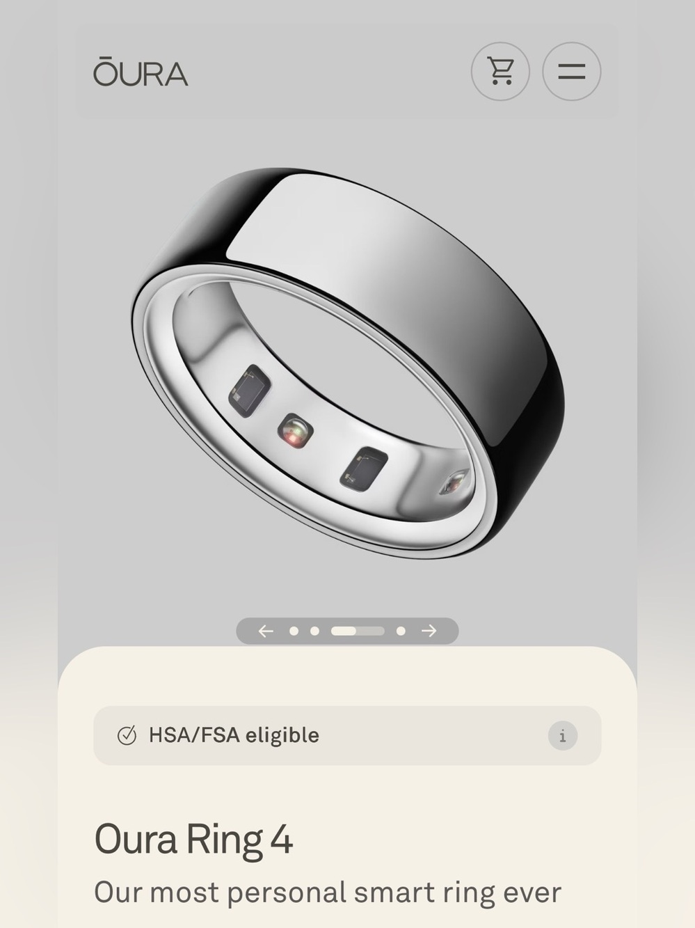 Oura Ring - Generation 4
